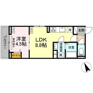 (仮称)中野区鷺宮3丁目PJ【3階】の間取り