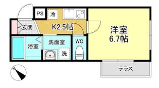 MAGNOLIA【1階】の間取り