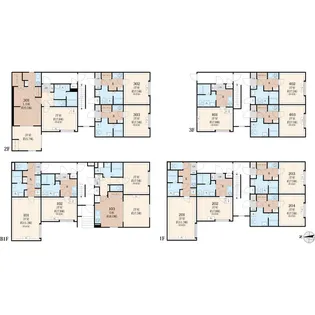 ラシクラス西落合【1階】の間取り