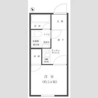 MAXIVBASIC笹塚【3階】の間取り
