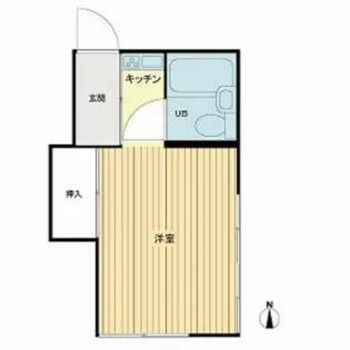 コーポメグ【2階】の間取り