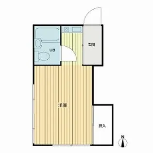 コーポメグ【0102号室】の間取り