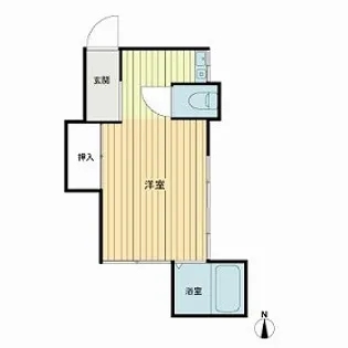 コーポメグ【0101号室】の間取り