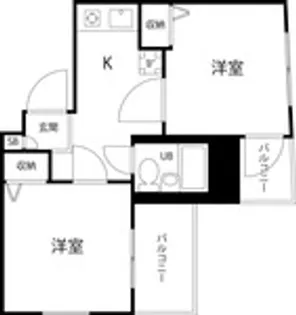 T’S GARDEN蓮根Ⅱ【3階】の間取り