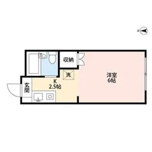 クレスト上北沢【2階】の間取り