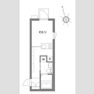 アピチェ板橋本町【1階】の間取り