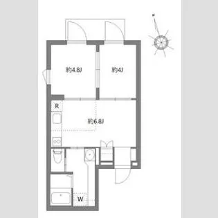 アピチェ板橋本町【1階】の間取り