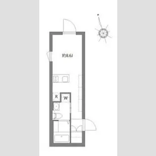 アピチェ板橋本町【4階】の間取り