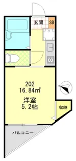 あおばトラスト中落合【2階】の間取り