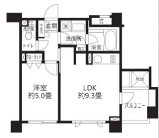 クリオ渋谷ラ・モード【2階】の間取り