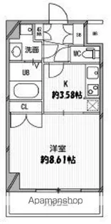 スペーシア高円寺Ⅰ【3階】の間取り
