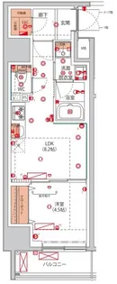 (仮称)高島平THE GARDENレジデンス【4階】の間取り