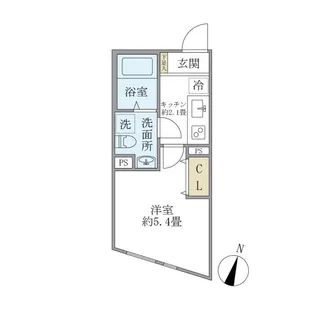 タスキリシェス板橋区役所前【3階】の間取り