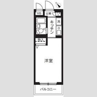 ソアール豊島園【2階】の間取り