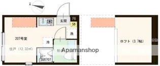 ソラニア上井草【2階】の間取り
