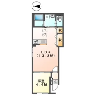 アスカ【1階】の間取り