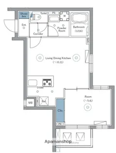 SYFORME NEXT IKEBUKURO WEST【2階】の間取り
