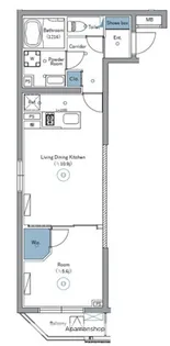SYFORME NEXT IKEBUKURO WEST【4階】の間取り