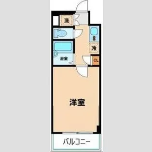 ルーブル新中野【2階】の間取り