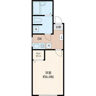 プラザ泉【1階】の間取り