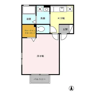 マノワールM【1階】の間取り