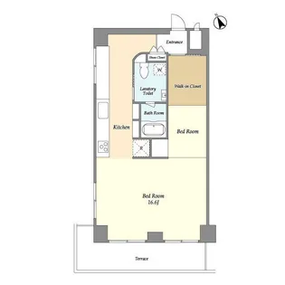 PATH駒込【1階】の間取り