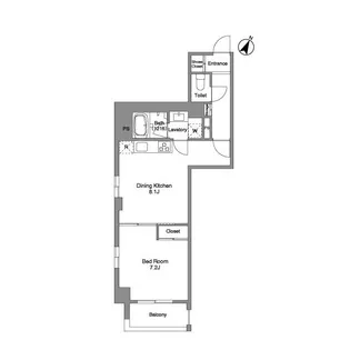 BPRレジデンス練馬富士見台【1階】の間取り