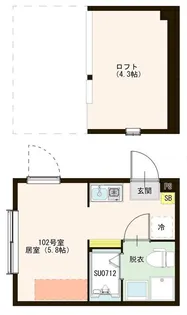 アーバンレジデンス光が丘【1階】の間取り