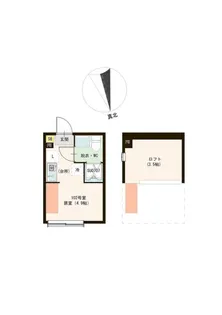 ハーモニーテラス前野町Ⅳ【1階】の間取り