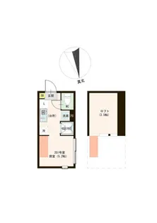 ハーモニーテラス前野町Ⅳ【2階】の間取り