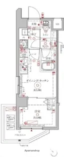 クレイシアIDZ練馬富士見台【404号室】の間取り