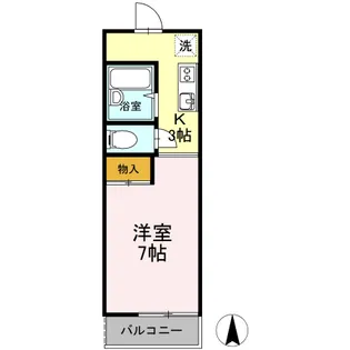 フォレスト IV【1階】の間取り