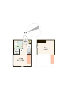 URBAN TERRACE ときわ台【2階】の間取り