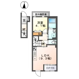 ヒルステージ野方【2階】の間取り