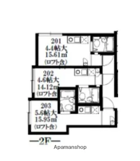 マイプラン中野上高田【2階】の間取り