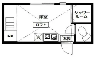 アーバンプレイス早稲田VI【2階】の間取り