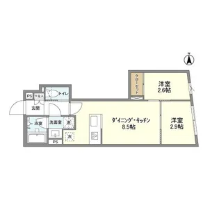 GRANDE IKEBUKURO HONCHO【3階】の間取り