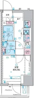 ジェノヴィア桜上水Ⅱ【4階】の間取り