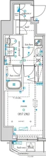 エル・グランジュテ新宿【12階】の間取り
