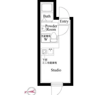 HJプレイス中野【3階】の間取り