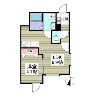 FOREST【1階】の間取り