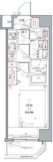 クレヴィスタ中野【1階】の間取り