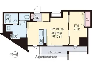 VEREDA NAKANO(ヴェレダ ナカノ)【5階】の間取り
