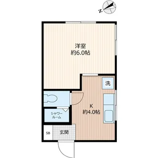 コーポフジ【2階】の間取り