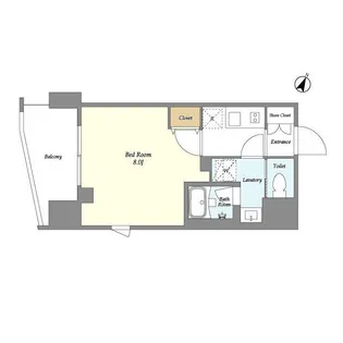 ルネサンスコート本蓮沼【4階】の間取り