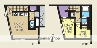 CREAL新高円寺【1階】の間取り