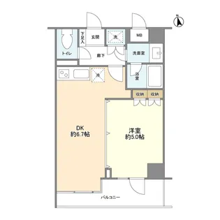 パティオ西早稲田【3階】の間取り