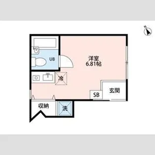 トワメゾン野方【1階】の間取り