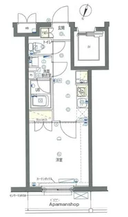 ボンズテラス石神井公園【4階】の間取り