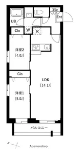 タスキプライムテラス中村橋【2階】の間取り